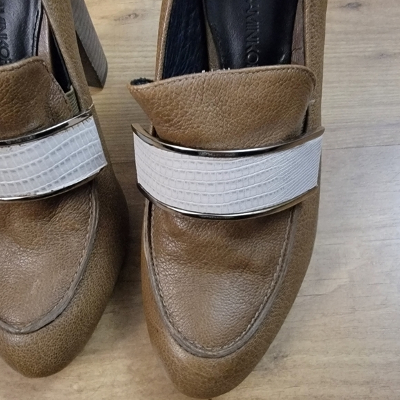 Rebecca Minkoff Leather Raven Loafer Pumps - Picture 4 of 12